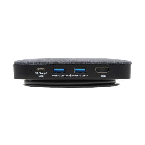 Tripp Lite USB-C Docking station, Single Display - HDMI 4K, USB 3.2 Gen 1, USB-A/USB-C Hub, SATA III, PD 100W Charging, Grey-U442-DOCK17-GY