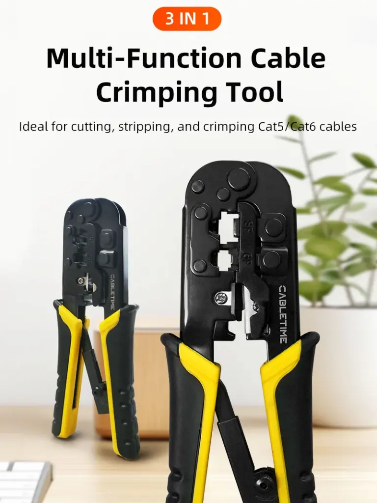 CABLETIME Multi-Fuction Crimping Tool CT-CCT-PY