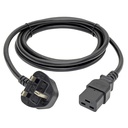 TRIPP LITE COMPUTER POWER CABLE C19-UK 3PIN 13A F/M 8F/2.43M P052-008