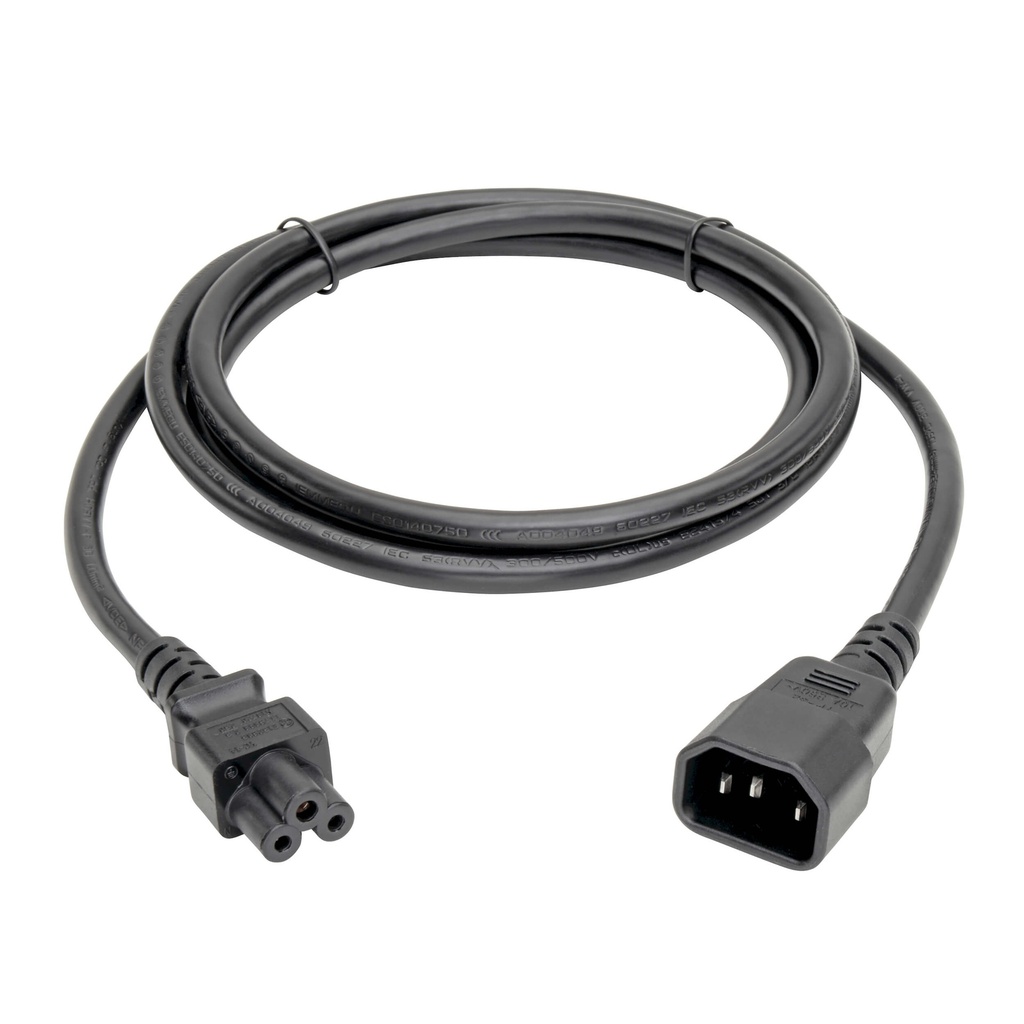 TRIPP LITE COMPUTER POWER CABLE C14-C5 2.5A M/F 6F/1.83M P014-006