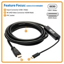 TRIPP LITE USB-C(M)-HDMI(M) CABLE 10FT U444-010-H4K6BM