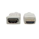 TRIPP LITE High-Speed HDMI Extension Cable (M/F) - 4K 60 Hz, HDR, 4:4:4, Gripping Connector, 6 Ft