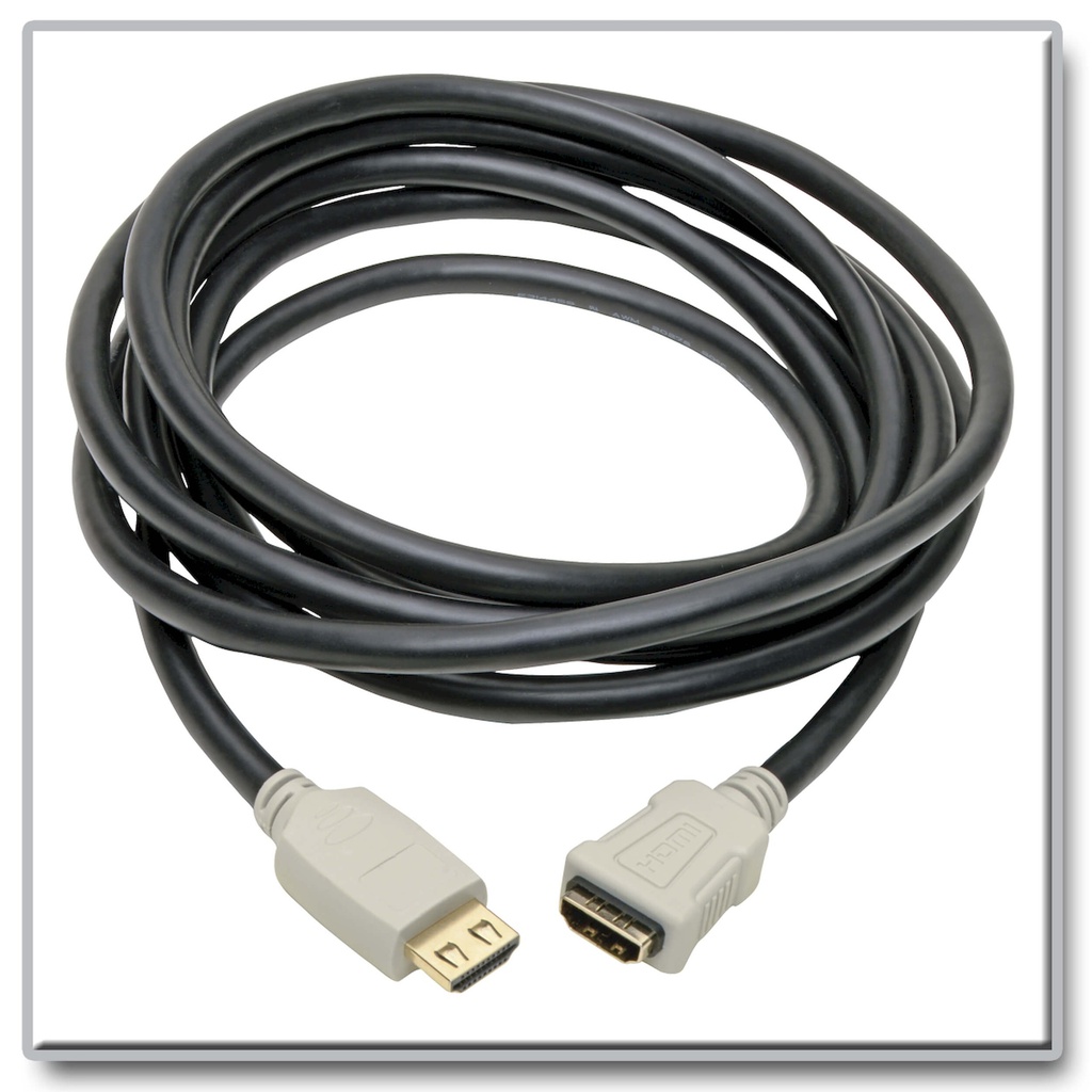 TRIPP LITE High-Speed HDMI Extension Cable (M/F) - 4K 60 Hz, HDR, 4:4:4, Gripping Connector, 6 Ft