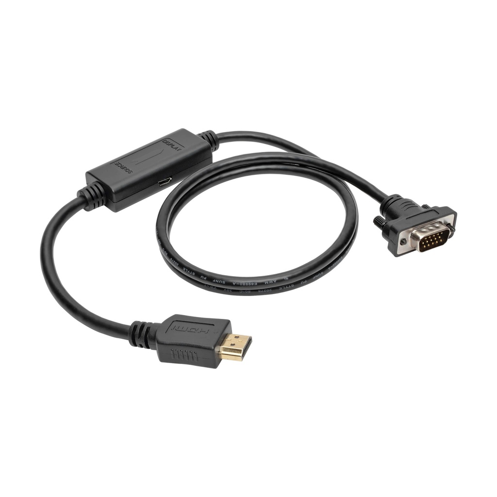 TRIPP LITE HDMI-VGA CABLE HD15 M/M 3F/0.91M P566-003-VGA