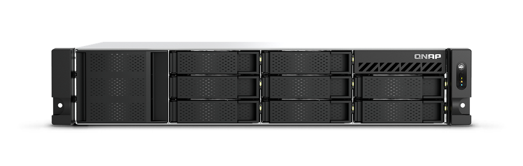 QNAP TS-855eU-RP-8G 8-Bay Short-Depth Rackmount NAS, 8GB RAM