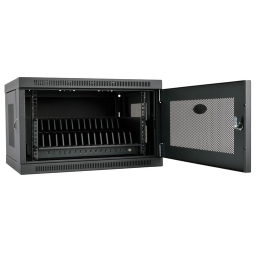Tripp Lite CS16USB 16-Port USB Wall-Mount Charging Cabinet, 230V