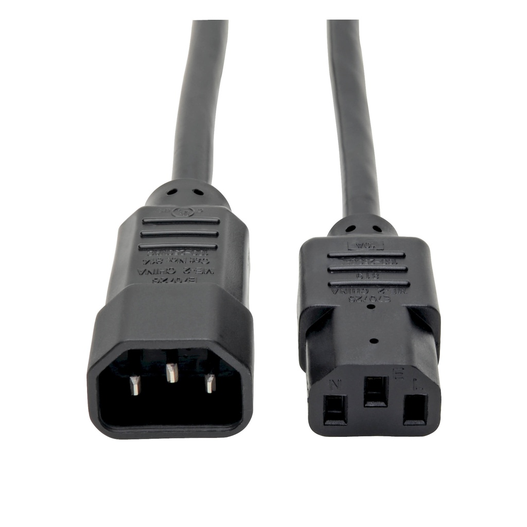Tripp Lite P004-015 Power Cable C13-C14 10A F/M 15F/4.57M