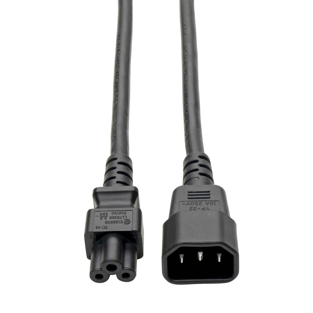 TRIPP LITE COMPUTER POWER CABLE C14-C5 2.5A M/F 6F/1.83M P014-006