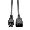 Tripp Lite P014-006 Computer Power Cable C14-C5 2.5A M/F 6F/1.83M