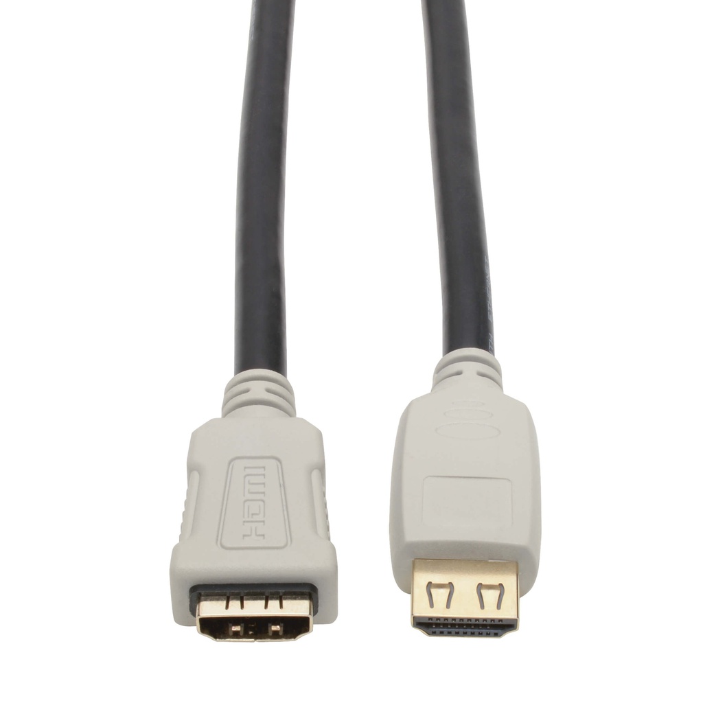 Tripp Lite High-Speed HDMI Extension Cable (M/F) - 4K 60 Hz, HDR, 4:4:4, Gripping Connector, 6 Ft