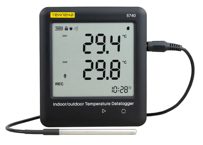 Tekneka 5740 Indoor/Outdoor Temperature Datalogger