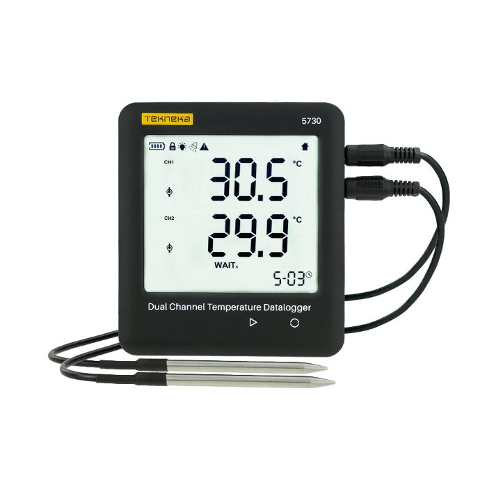Tekneka 5730 Dual Channel Temperature Data Logger
