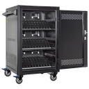 POWER TECHNOLOGIES 30 Bay, Smart Charging USB Hub, Charging Cart, USB-C Cables - 220V UK, MODEL- AC-LITE-H65 , SKU- CRT-LTE-S30L-U-H65C
