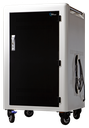 POWER TECHNOLOGIES 36 Bay Secure Charging Cart - 220V UK, MODEL- AC-Plus-T, SKU- CRT-PLS-S36L-U