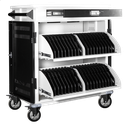 POWER TECHNOLOGIES Premium 40 Bay Secure Smart Charge Cart - 220V UK, MODEL- AC-PRO-II, SKU- CRT-PRO-S40L-U