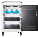 POWER TECHNOLOGIES 45 Bay Secure Charging Cart - 220V UK, MODEL- AC-45, SKU- CRT-PLS-S45L-U
