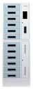 POWER TECHNOLOGIES 12 Bay Charging Locker with RFID Lock & Contact-less Access - 220V UK