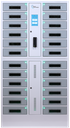 POWER TECHNOLOGIES 24 Bay Charging Locker with RFID Lock & Contact-less Access - 220V UK, MODEL- SC-Locker-24, SKU- LKR-SC-B24R-U