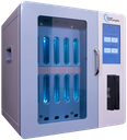 POWER TECHNOLOGIES 10 Bay Smartphone Device Management and Charging Cabinet - 220V UK