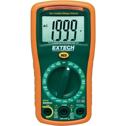 Extech EX310 9 Function Mini Multimeter + Non-Contact Voltage Detector