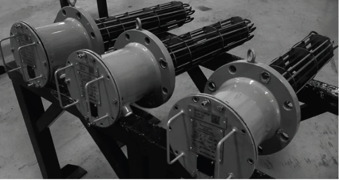 Flanged Type Standard Heater-3KW Duty - PTB Exd (ATEX/IECEx Certified)-F-L-SP230-D003-E6 (SS316L)