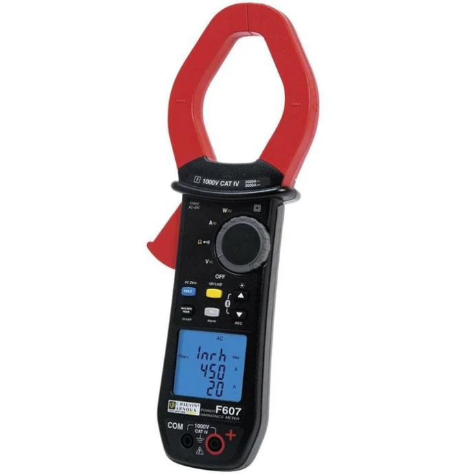Chauvin Arnoux F607 : True RMS AC/DC digital clamp meter