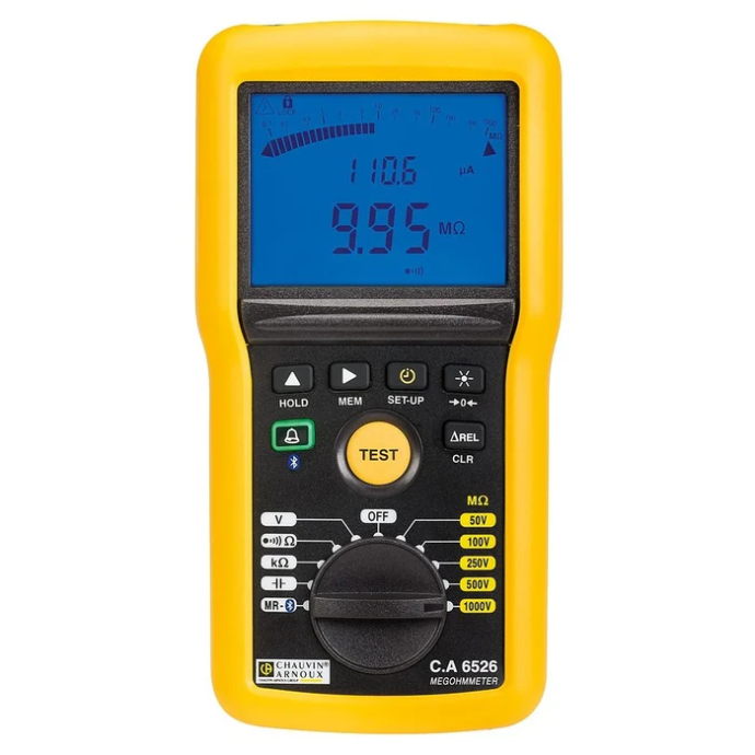 Chauvin Arnoux CA6526 1kV Insulation And Continuity Tester
