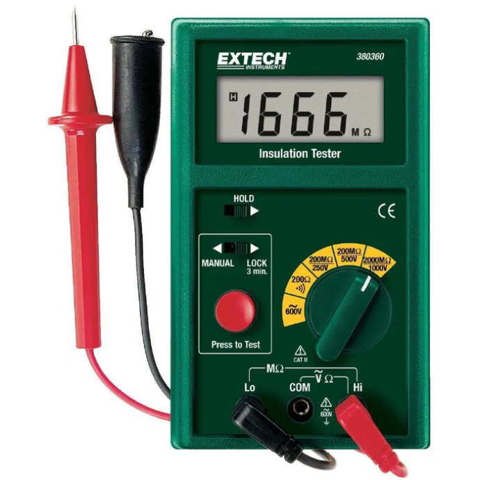 Extech 380360: Digital Megohmmeter