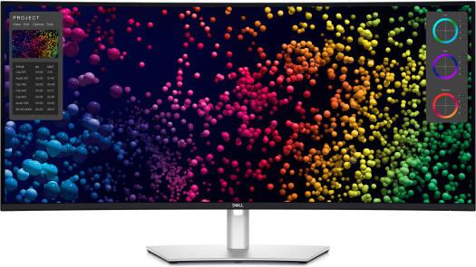 Dell Monitor U4025QW 40" Curved USB-C Hub - QHD-Integrated Speakers