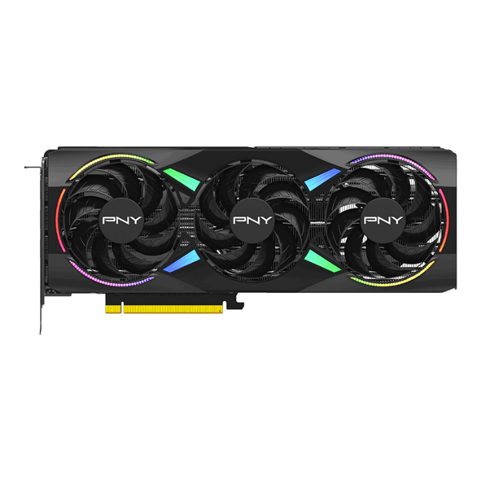 PNY GeForce RTX™ 5070 12GB ARGB Overclocked Triple Fan DLSS 4, Material No- VCG507012TFXXPB1-O
