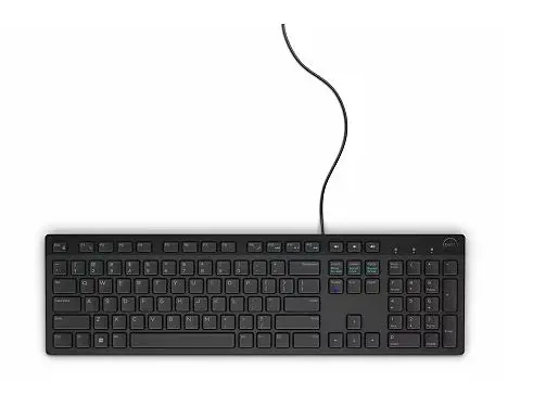 Dell Multimedia Keyboard-KB216 - Arabic (QWERTY) - Black