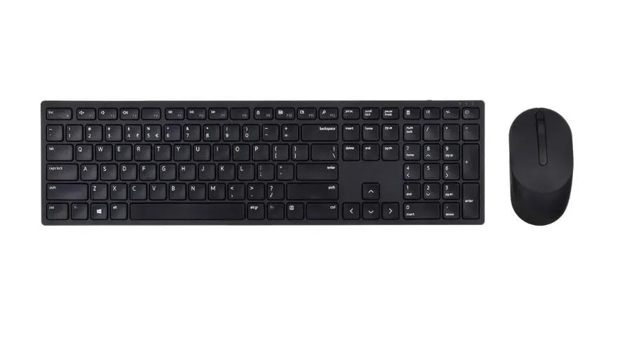 Dell Pro Wireless Keyboard and Mouse - KM5221W - Arabic (QWERTY) (RTL BOX)