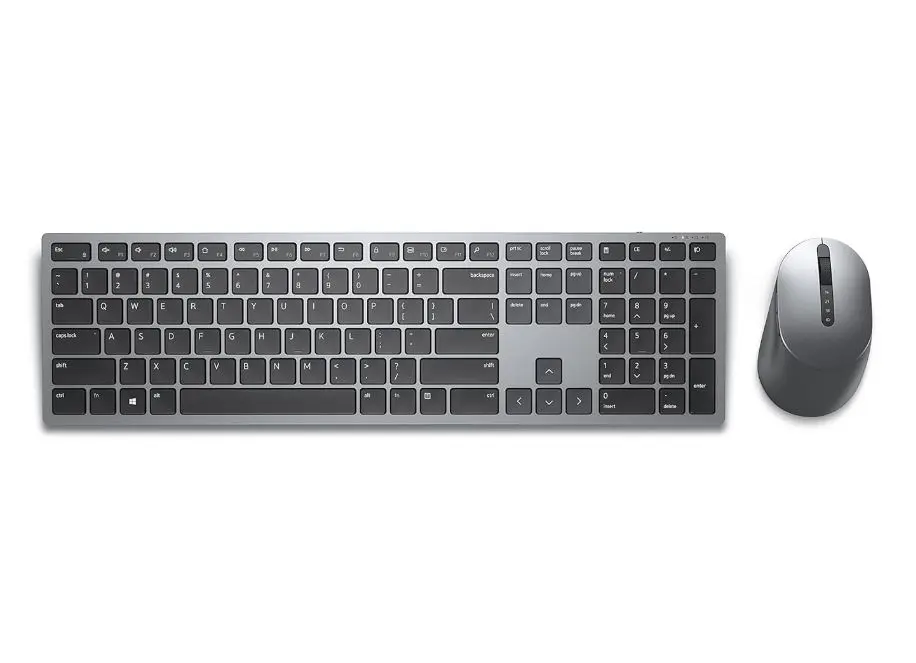 Dell Premier Multi-Device Wireless Keyboard and Mouse - KM7321W - Arabic (QWERTY)
