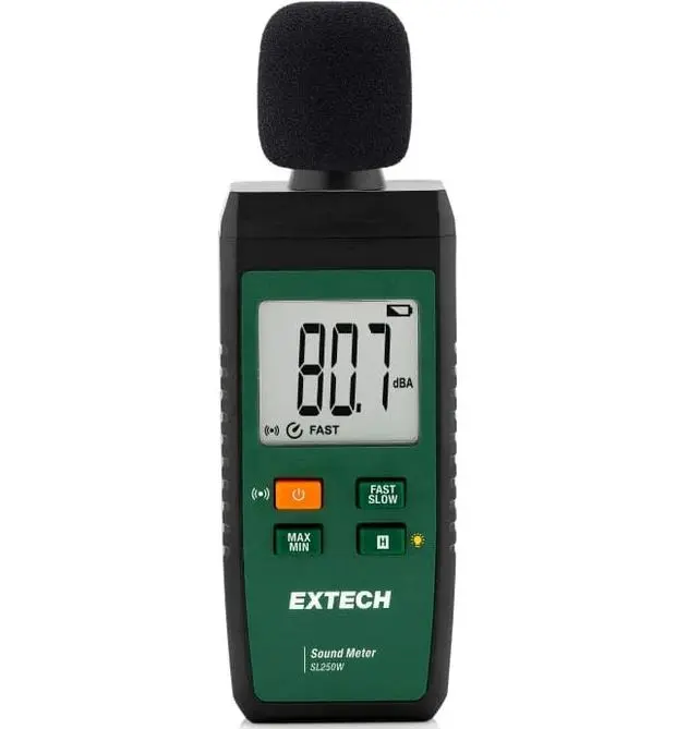 Extech SL250W Sound Meter with Connectivity to ExView App