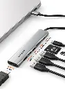 Cabletime Ultra Slim Aluminum Multiport 7 IN 1 USB-C Hub for Macbook Pro