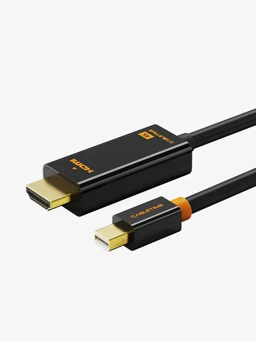 CABLETIME Mini DisplayPort To HDMI Cable 3 Meter