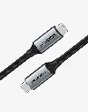 Cabletime Premium USB3.1 Cable Gen2 Coaxial cable, Type C Male- 1m