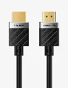 CABLETIME- HDMI2.0 CABLE AM/AM, support 4k/60hz,Gold plated, Black PVC Jacket- 1.5 Meter