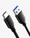 CABLETIME- Bulk Fast Charge USB C to USB A 3.0 Cable- 2 Meter