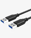 CABLETIME- USB 3.0 Type A Male to Type A Male Cable- 3 Meter