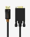 CABLETIME- 1080p DisplayPort to VGA Cable- 3 Meter