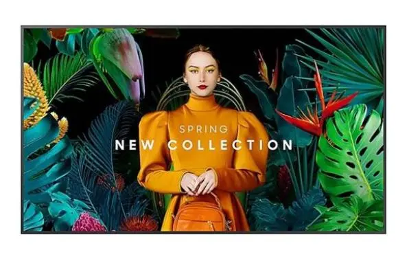 SAMSUNG SIGNAGE DISPLAY 65" Crystal UHD, VA Panel, 8ms- LH65QMCEBGCXUE