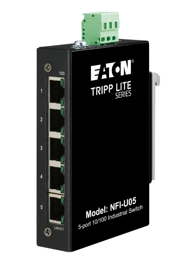 Tripp Lite NFI-U05 5-Port Unmanaged Industrial Ethernet Switch