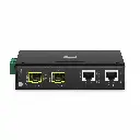 Industrial Unmanaged 2 x 10/100/1000Base-T RJ45 to 2 x 100/1000/2500Base-X SFP Gigabit Ethernet Media Converter