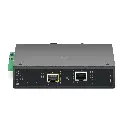 Industrial Managed 1x 10/100/1000Base-T RJ45 to 1x 100/1000/2500Base-X SFP Gigabit Ethernet Media Converter P/N:IMMC-1F1T