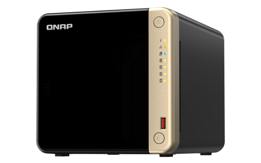 [TS-464-8G] Qnap 4-Bay desktop NAS, Intel® Celeron® N5105/N5095 quad-core, 8 GB onboard not expandable