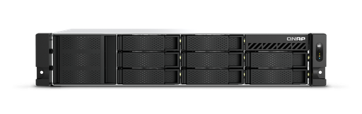 [TS-855eU-8G] Qnap 8-bay short depth rackmount NAS, Intel Atom C5125 8C 2.8GHz, 8GB RAM