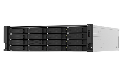 [TS-h2287XU-RP-E2378-64G] Qnap 22-Bay 3U rackmount NAS, Intel® Xeon® E-2378 8 cores / 16 threads 2.6 GHz processor (boost up to 4.8 GHz), 64 GB ECC DDR4