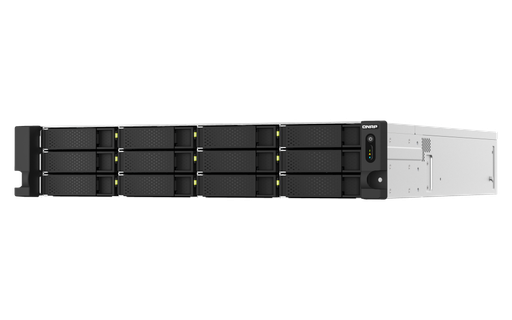 [TS-h1887XU-RP-E2336-32G] Qnap 18-Bay 2U rackmount NAS, Intel® Xeon® E-2336 6 cores / 12 threads 2.9 GHz processor (boost up to 4.8 GHz), 32 GB ECC DDR4, 12 x 2.5"/3.5" SATA 6Gbps HDD/SSD