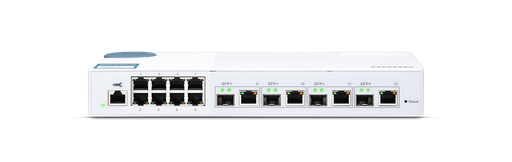 [QSW-M408-4C] Qnap QSW-M408-2C, 8 port 1Gbps, 2 port 10G SFP+/ NBASE-T Combo, 2 port 10G SFP+, web management switch